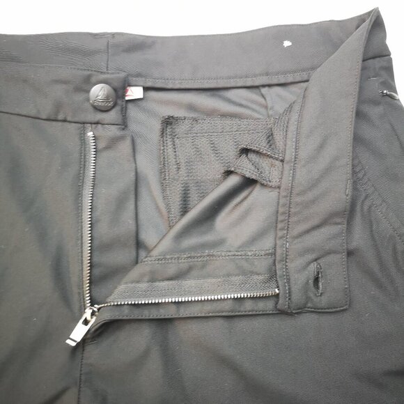 Reebok Men's Size 34/32 Zipper & Button Closure Black Pants - Picture 7 of 11